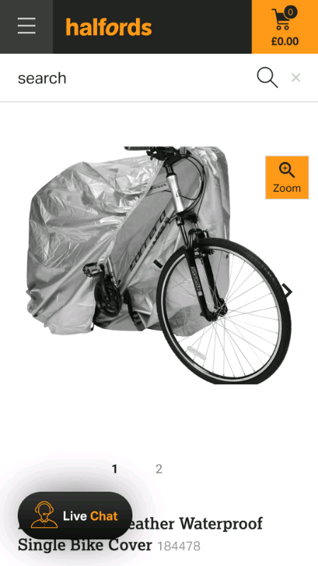 bicycle covers waterproof halfords